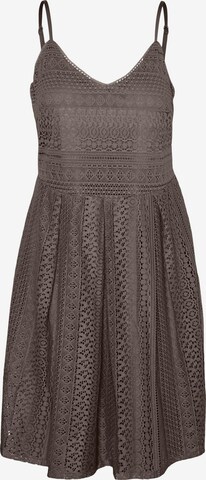 VERO MODA Dress 'HONEY' in Grey: front