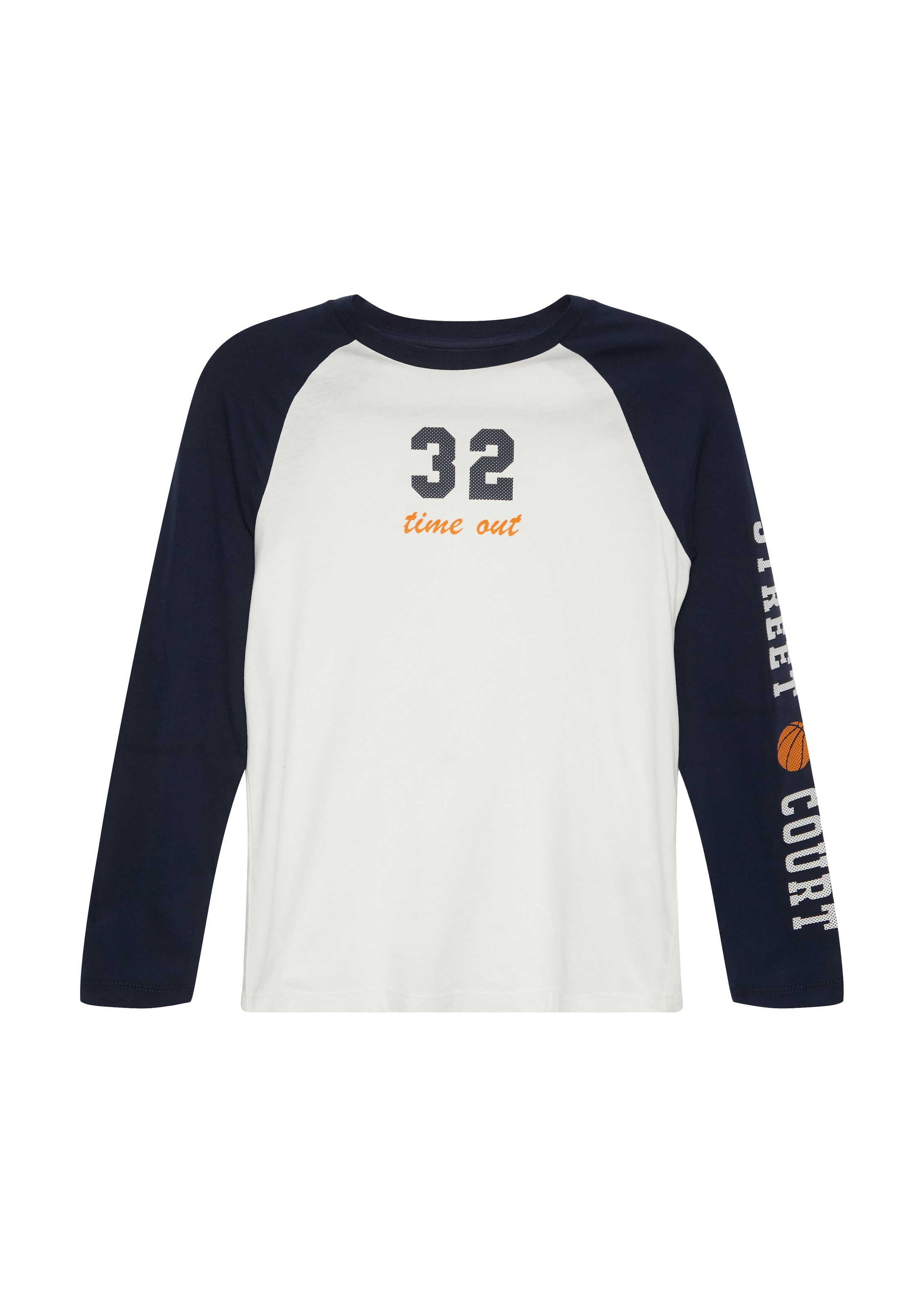 s.Oliver Shirt in Wit: voorkant