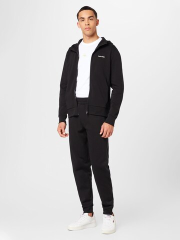 Calvin Klein Sweatjacke in Schwarz