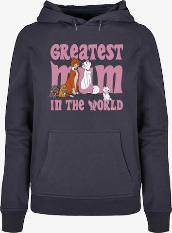 ABSOLUTE CULT Sweatshirt 'Mother's Day - Aristocats Greatest Mum' in Blau: predná strana
