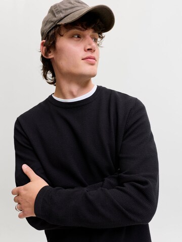 Pull-over 'JJAustin' JACK & JONES en noir