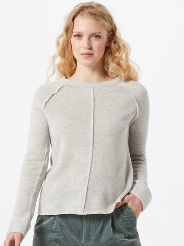 VERO MODA Pullover 'Ylda' in Grau: Vorderseite