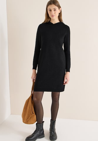 CECIL Strickkleid in Schwarz