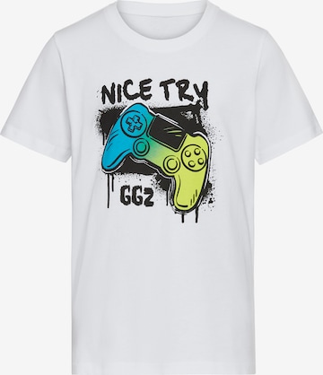 Kidsworld Shirt in White: front