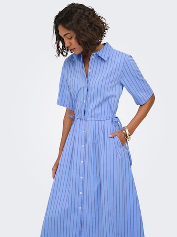 Robe-chemise 'JDYMio' JDY en bleu