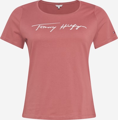 Tommy Hilfiger Curve Shirt 'CARMEN' in pastellrot / weiß, Produktansicht