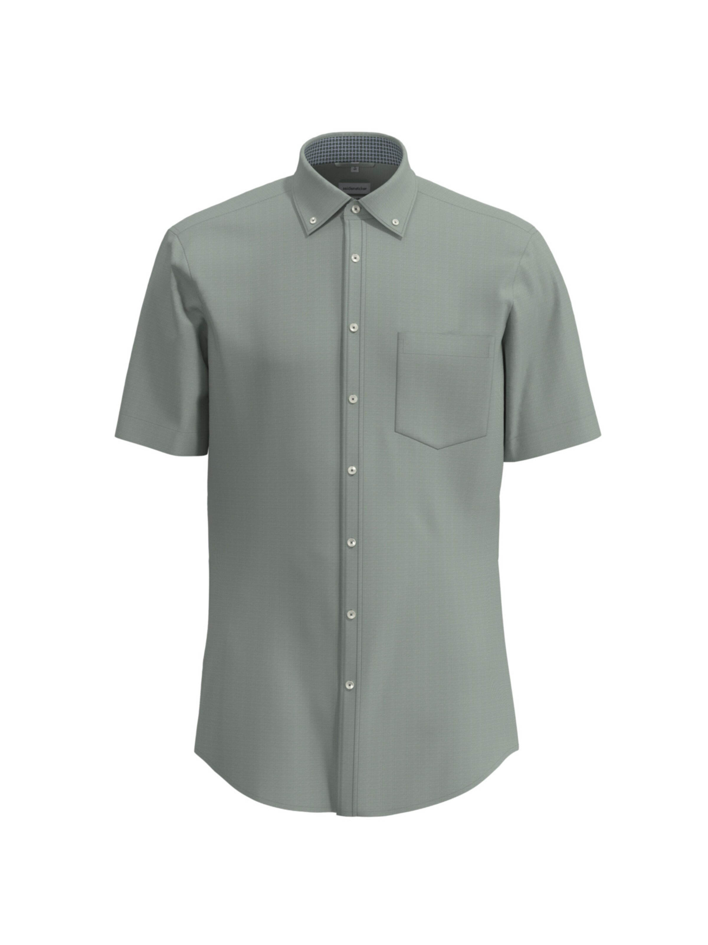 SEIDENSTICKER Comfort fit Zakelijk overhemd in Groen: voorkant