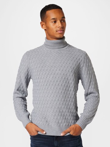 STRELLSON Pullover 'Hamilton' in Grau: predná strana