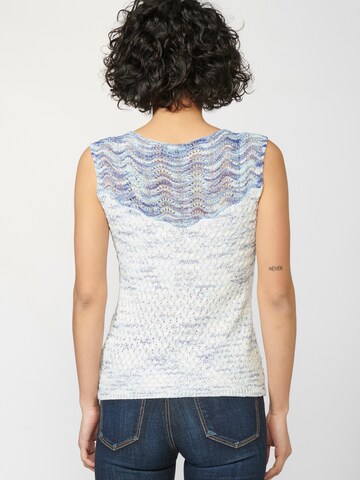 KOROSHI Gebreide top in Blauw