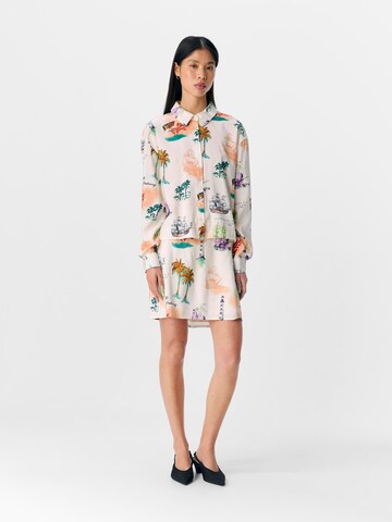 OBJECT Bluse 'OBJDinah' in Weiß
