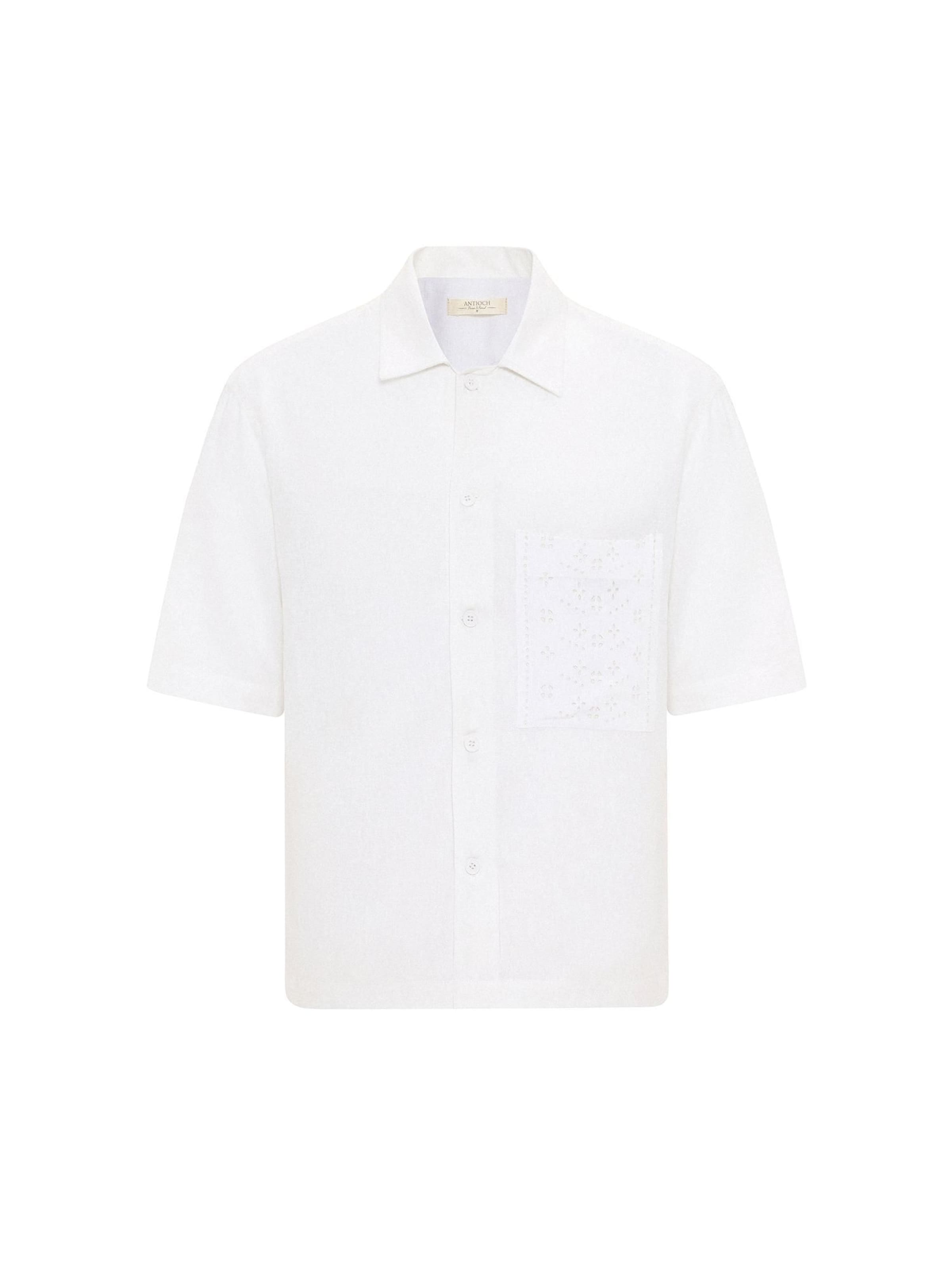 Antioch Comfort fit Ing - fehér: elől