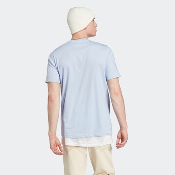 ADIDAS ORIGINALS T-Shirt 'Trefoil Essentials' in Blau