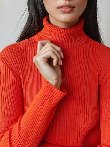 My fashion Pullover in Orange