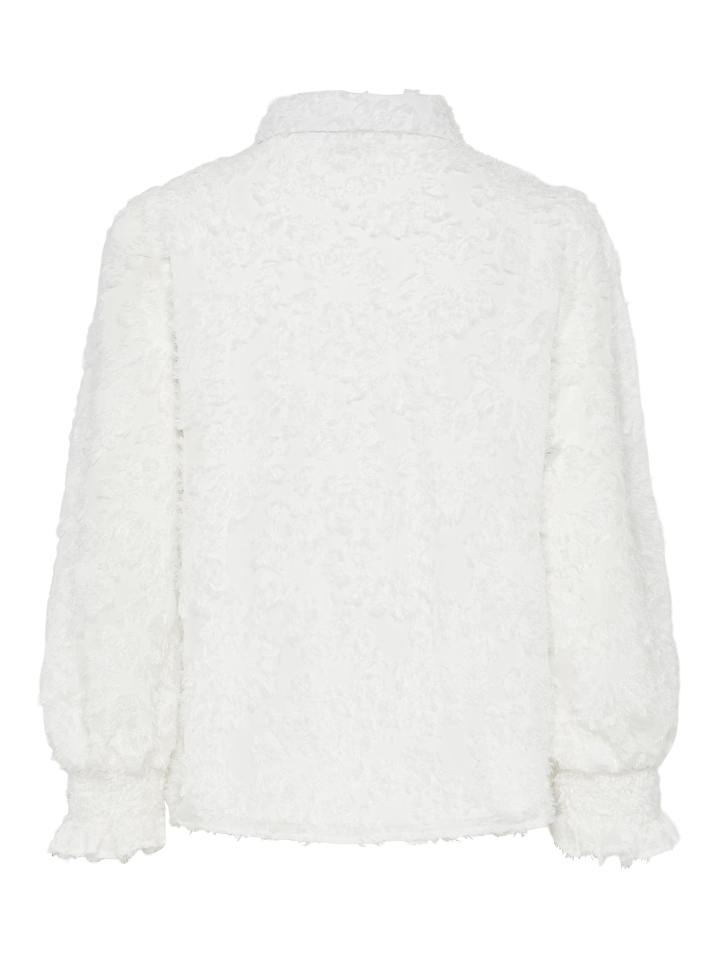 PIECES Bluse 'Pina' i hvid