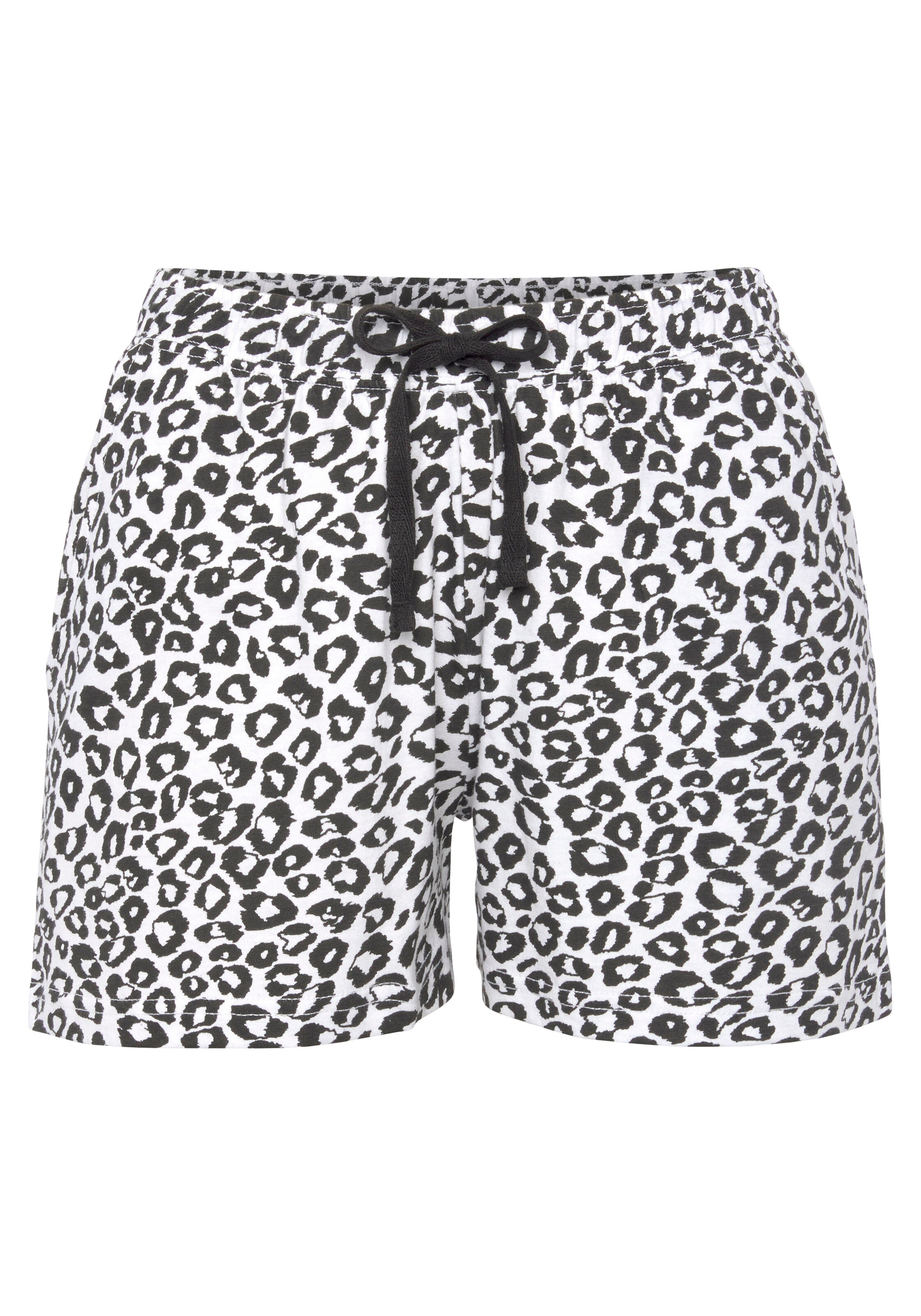 VIVANCE Pyjamabroek in Zwart: voorkant