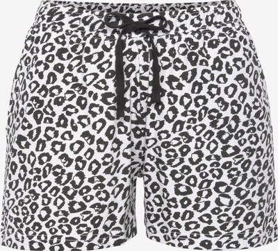 Pantaloni de pijama VIVANCE pe negru / alb, Vizualizare produs