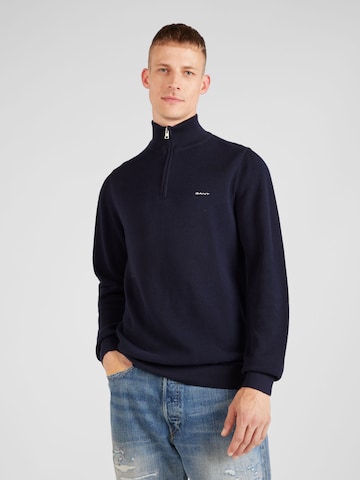 Pull-over GANT en bleu : devant