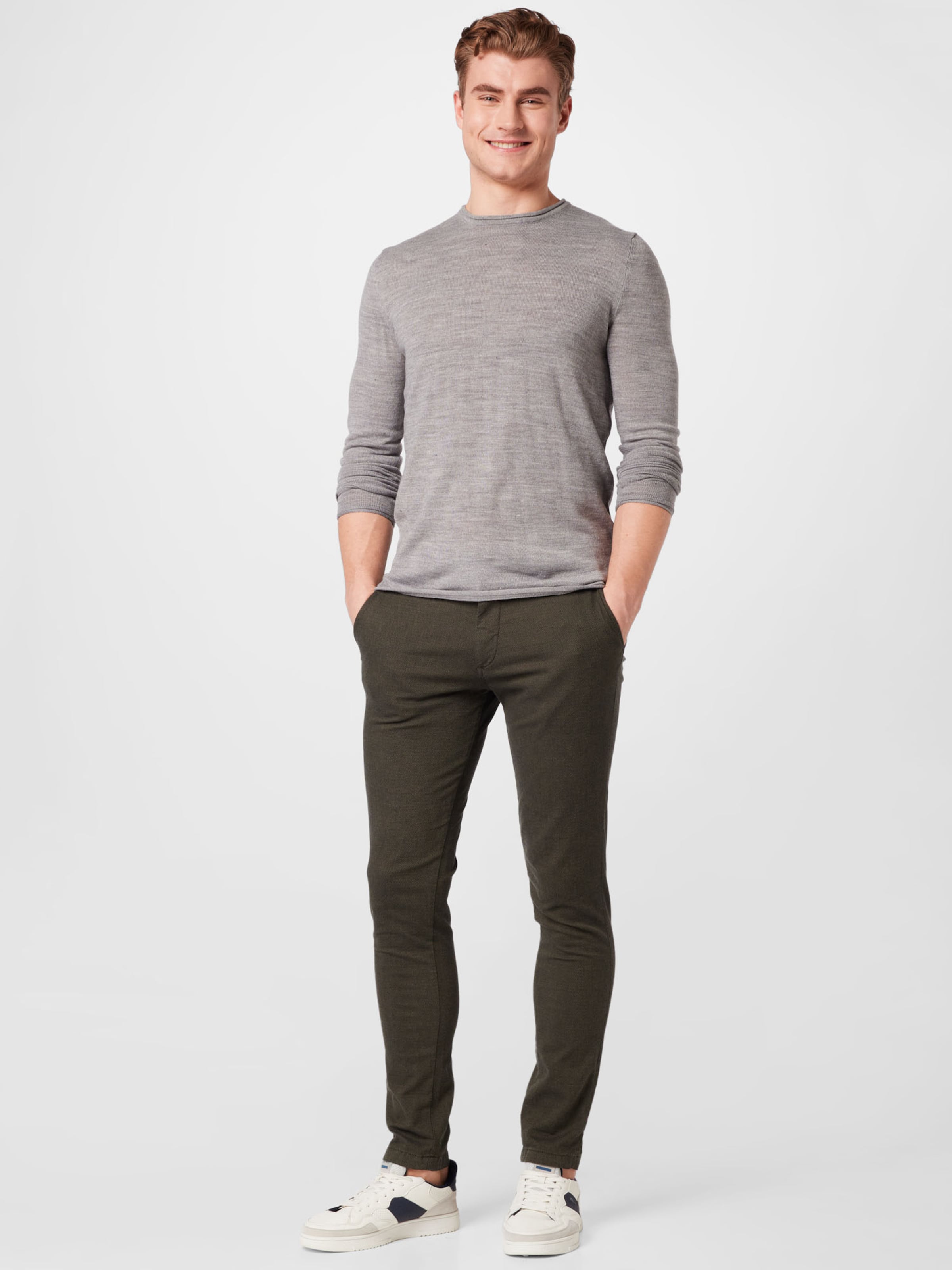 Männer Pullover & Strick Only & Sons Pullover in Graumeliert - RF55849