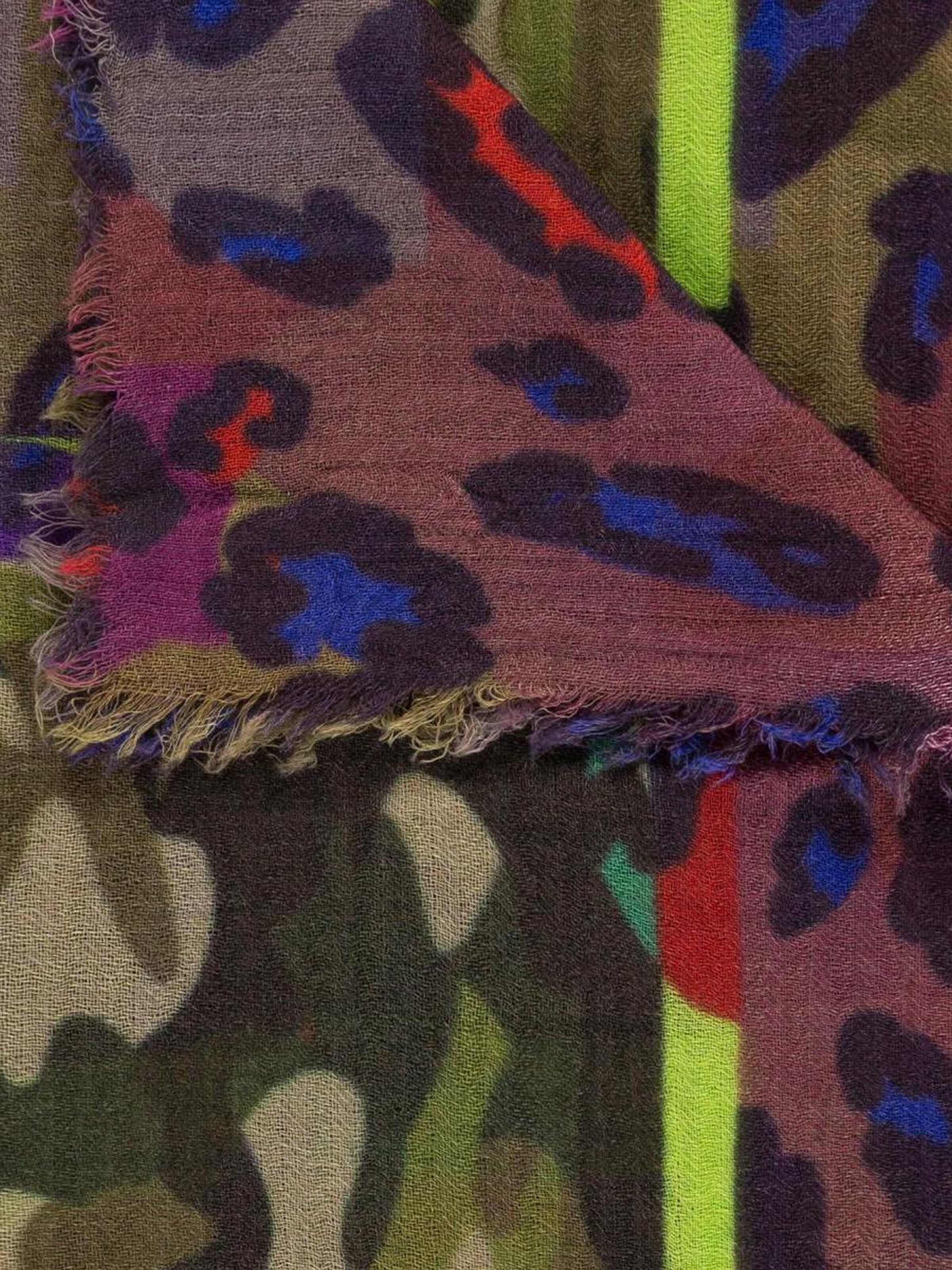 Passigatti Wrap 'Camouflage-Leo' in Green
