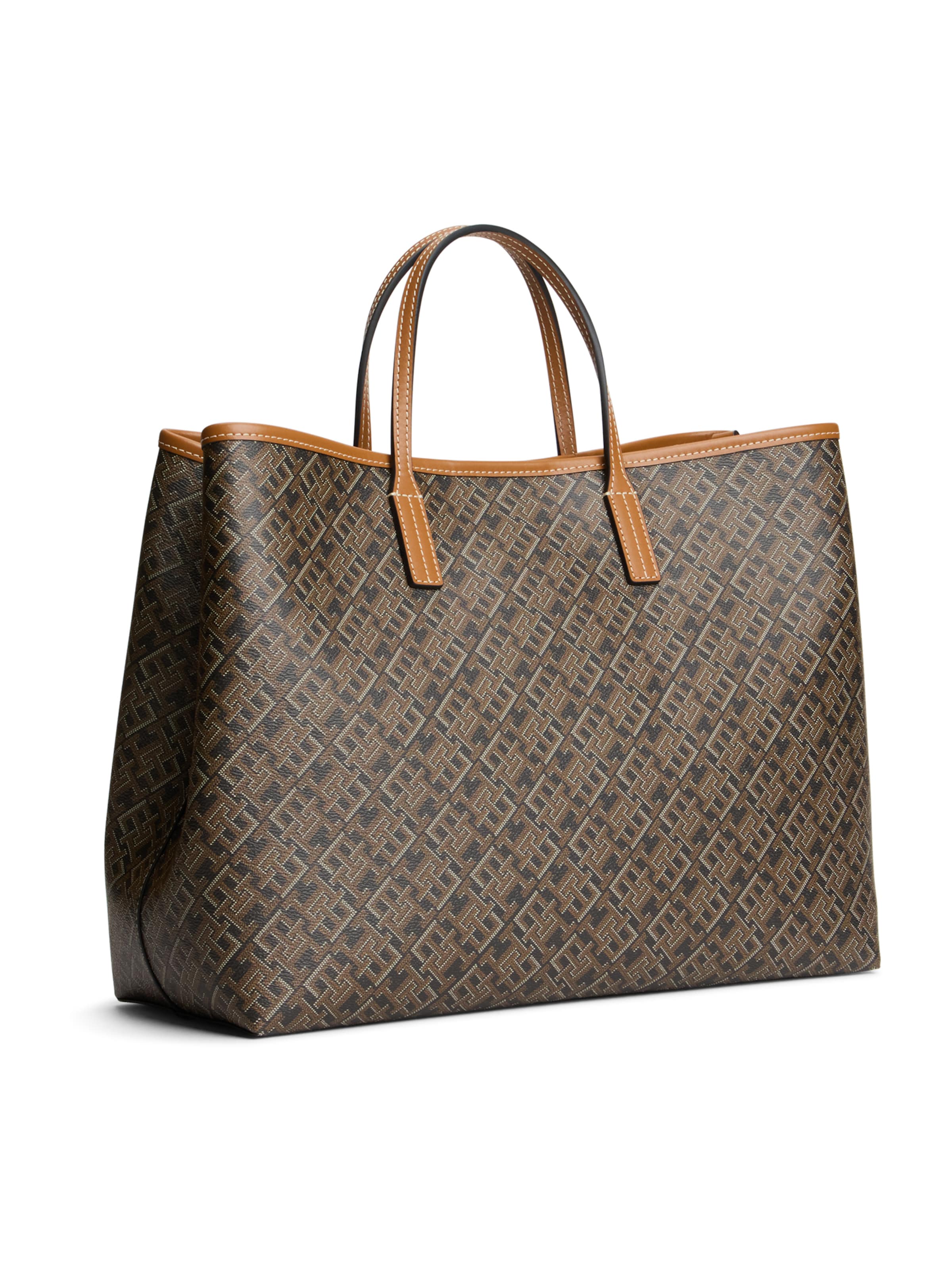 TOMMY HILFIGER Shopper in Schwarz