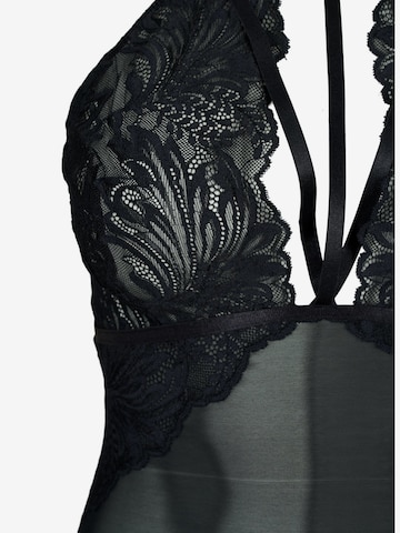 Body lingerie 'Capivu' Devoted by Zizzi en noir