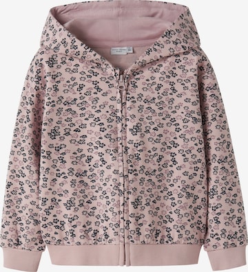 NAME IT Sweat jacket 'NMFVOLTANA' in Purple: front