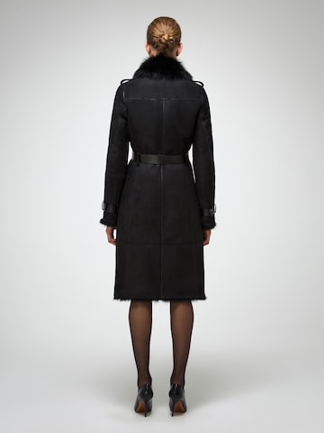 V S P Vinterfrakke 'Lyza' i sort