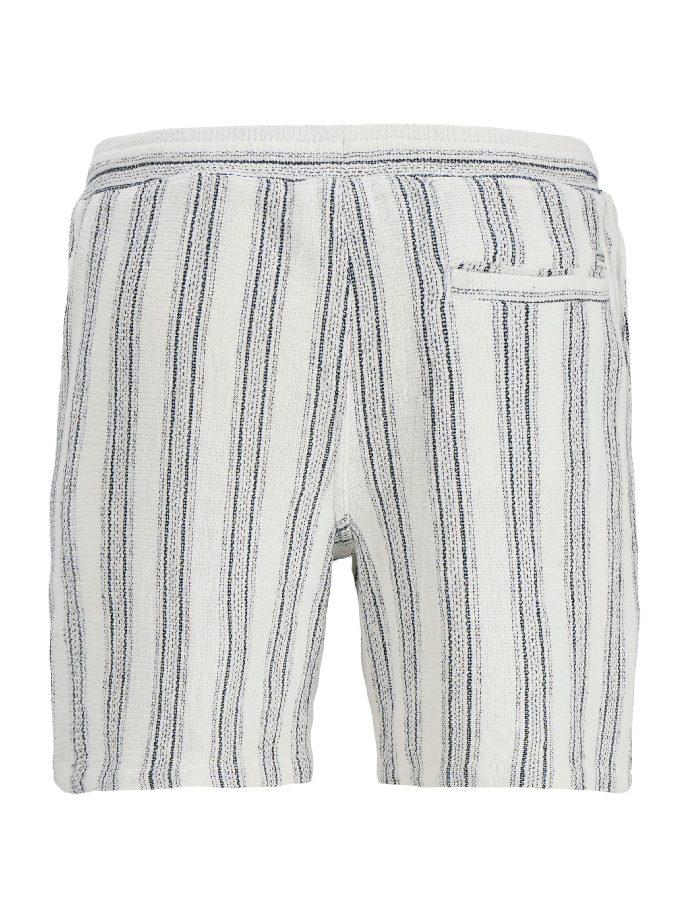 JACK & JONES - Loosefit Pantalón 'JPSTJAIDEN' en blanco