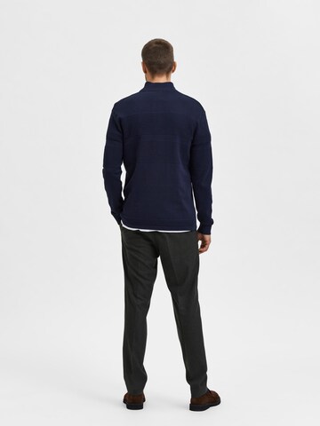 SELECTED HOMME Pullover 'Maine' in Blau