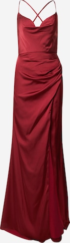 Laona Dress in Red: front