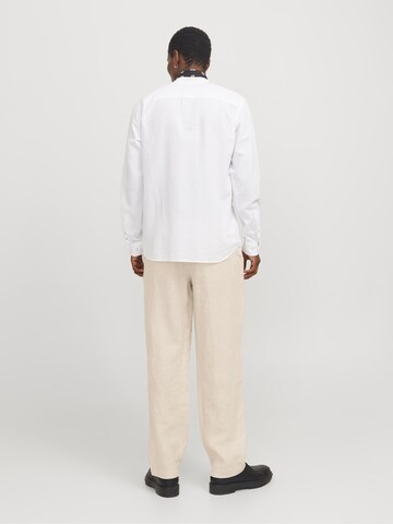 JACK & JONES Широка кройка Панталон Chino 'JPSTKarl Lawrence' в бежово