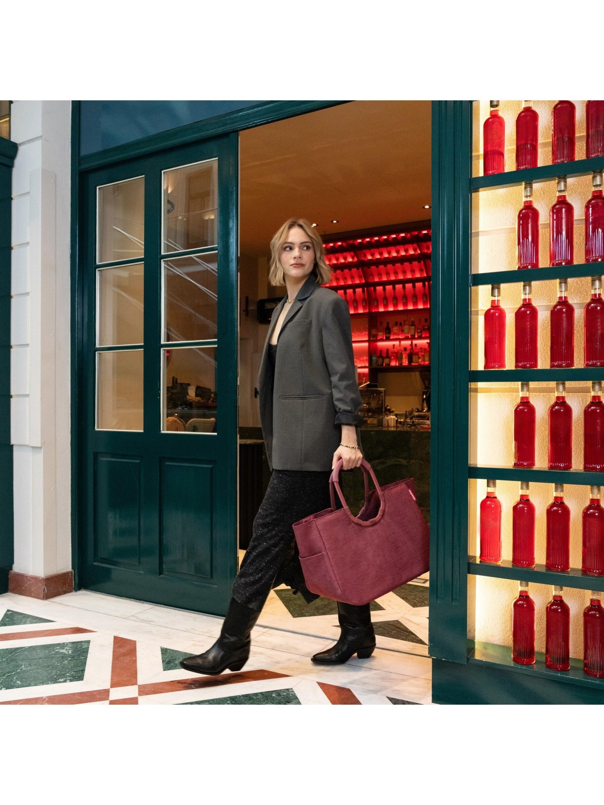 REISENTHEL Shopper in Red