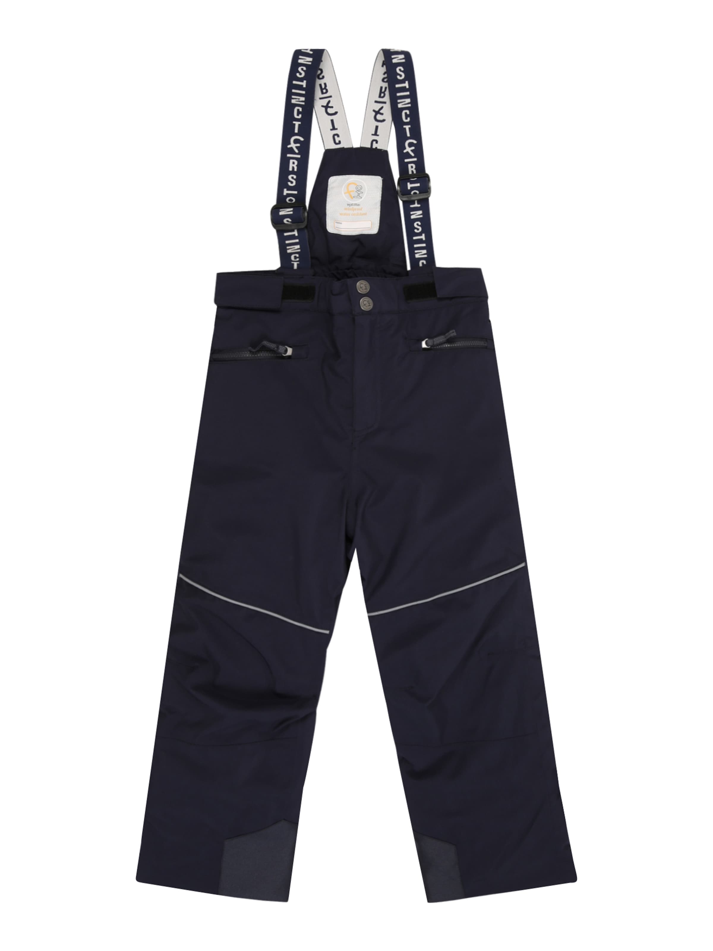 Regular Pantaloni sport de la first instinct by killtec pe albastru: față