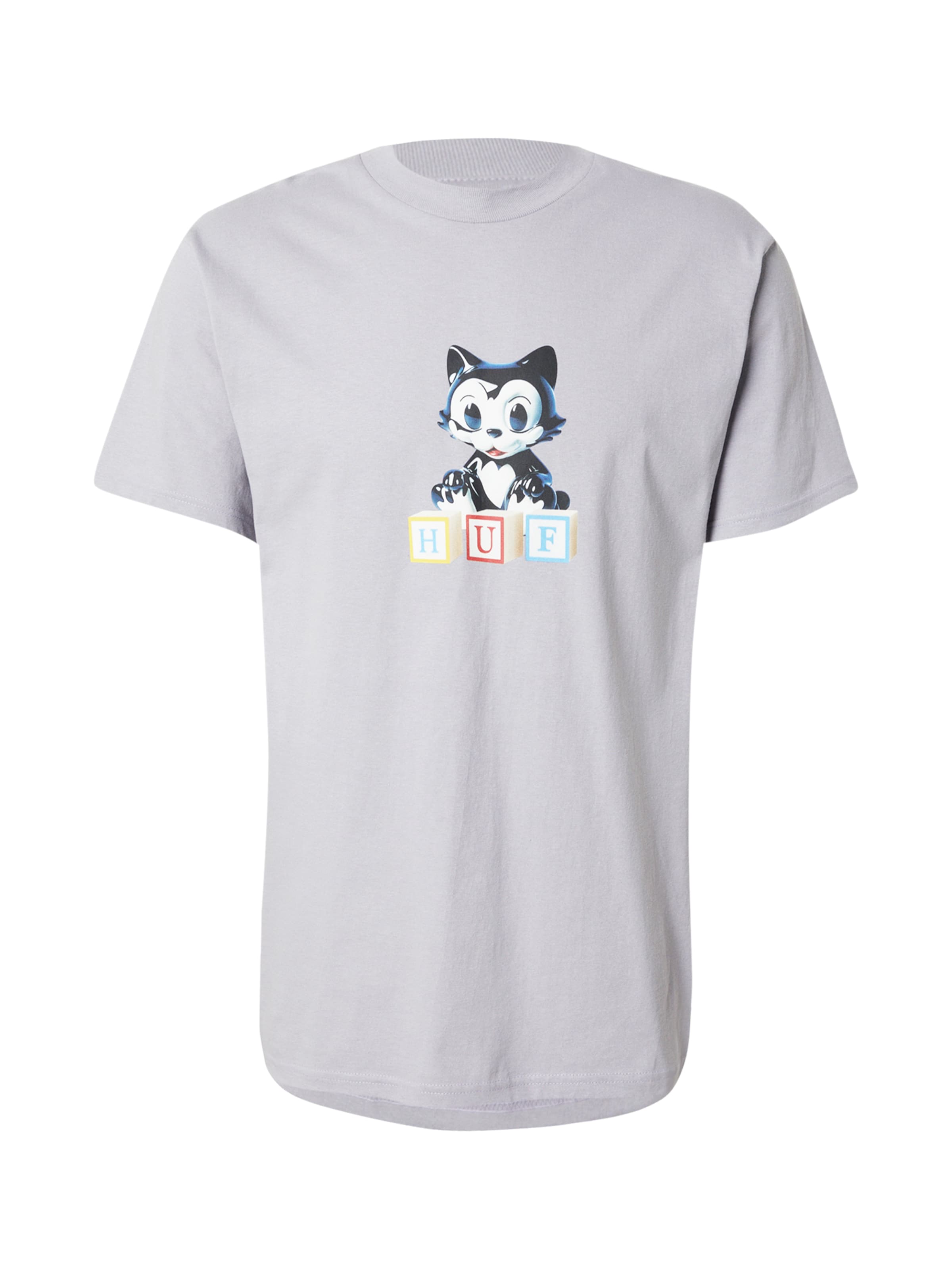 T-Shirt HUF en violet : devant