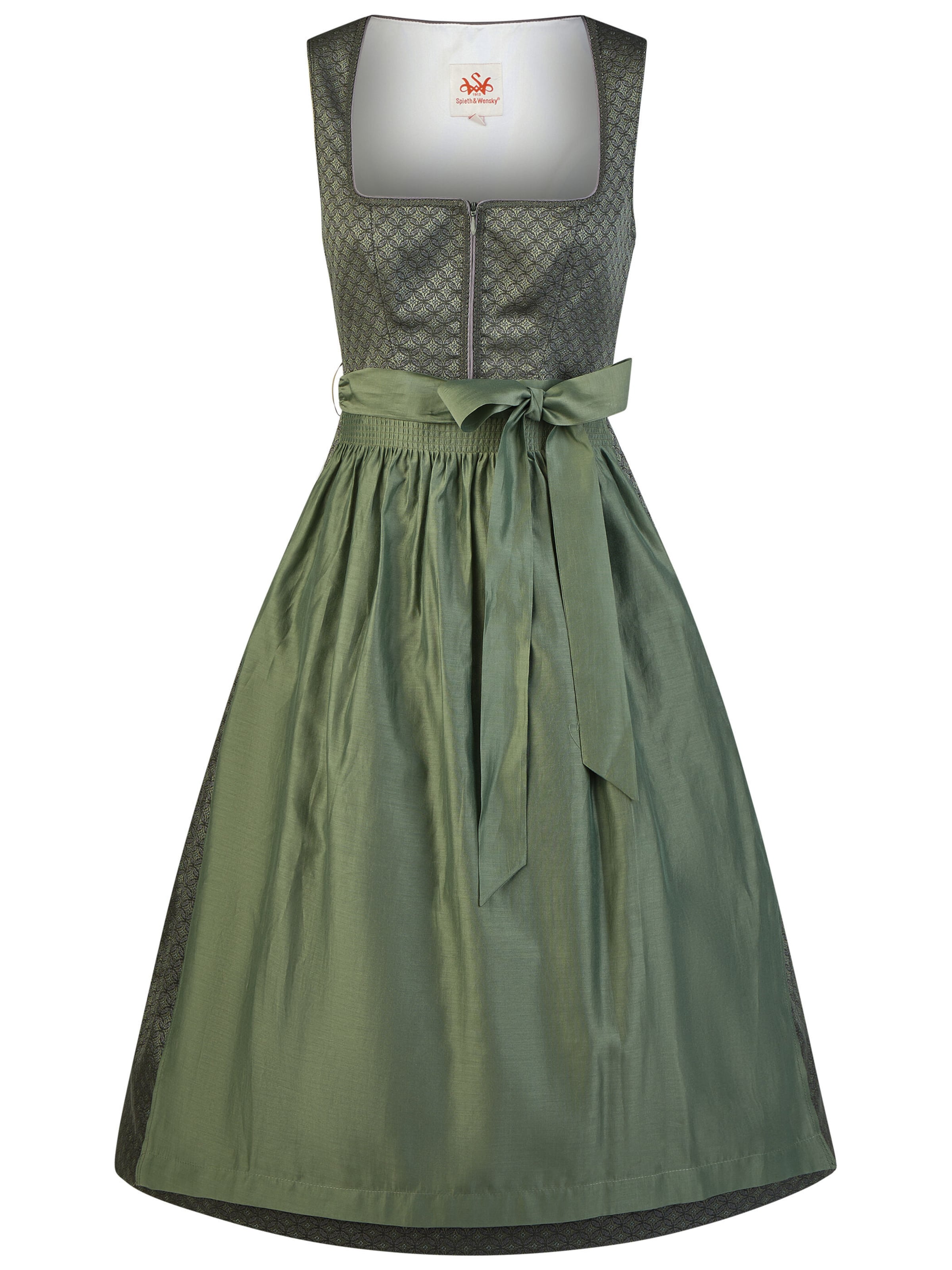 Dirndl 'Heilbach' SPIETH & WENSKY en vert : devant