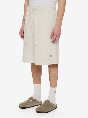 DICKIES Loose fit Cargo trousers 'FISHERSVILLE ' in White