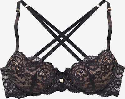 LASCANA Rintaliivi värissä beige / musta, Tuotenäkymä