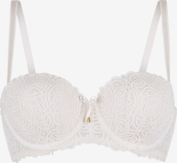 LingaDore Balconette Bra in Beige: front