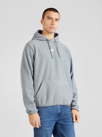 Nike Sportswear - Sweatshirt 'CLUB POLAR FLC' em cinzento: frente