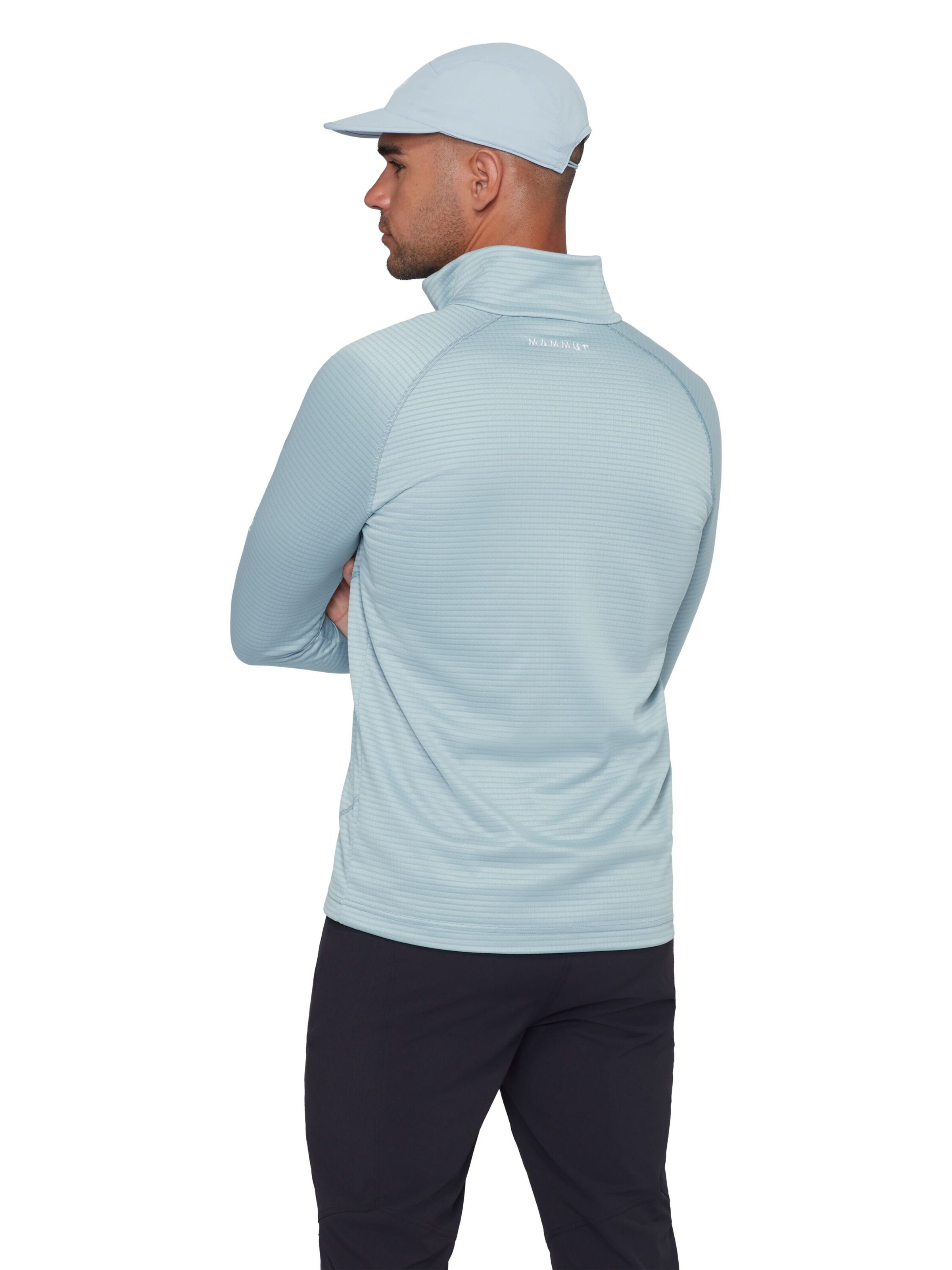 MAMMUT Athletic Fleece Jacket 'Crag' in Blue