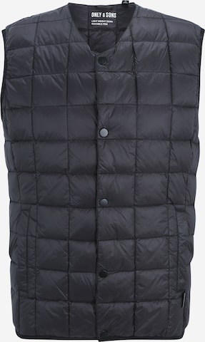 Gilet 'ONSGavin' Only & Sons en noir : devant