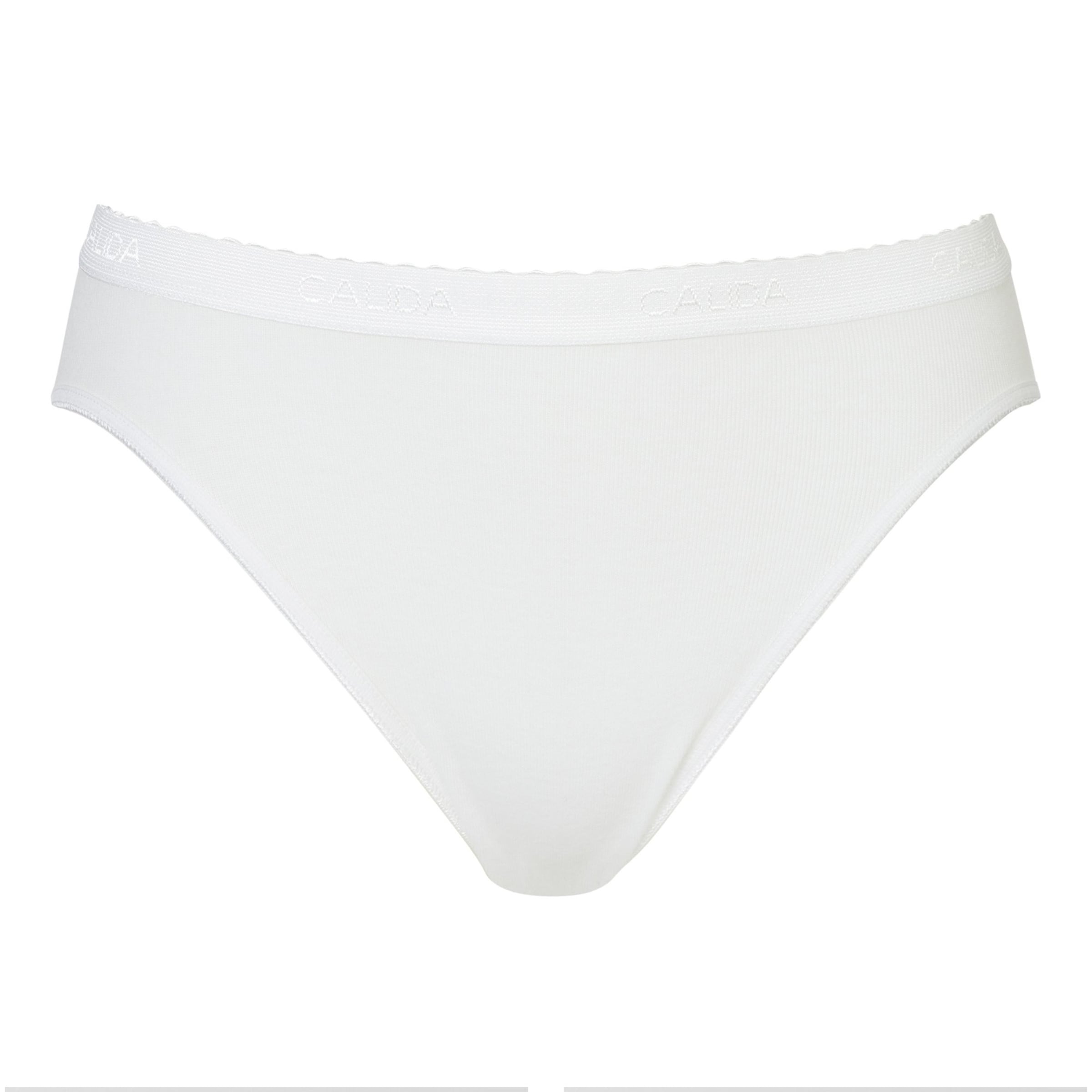 Slip CALIDA en blanc : devant