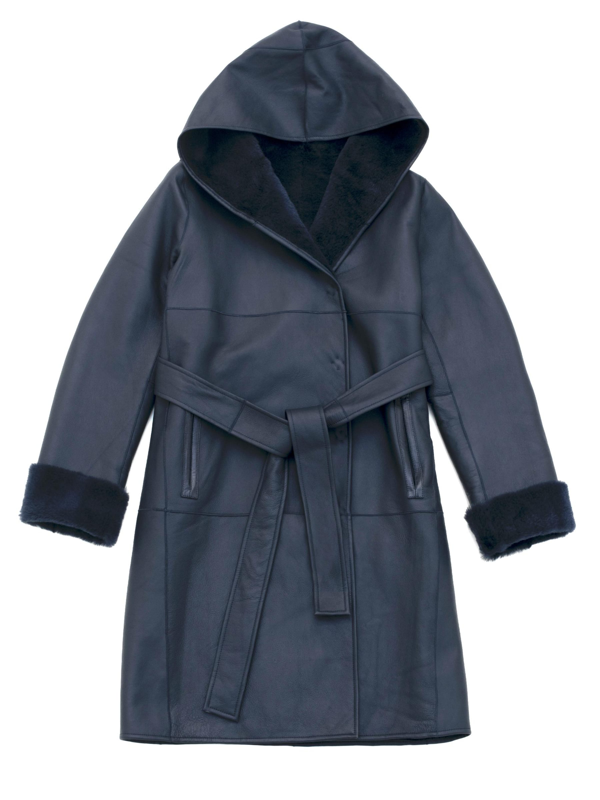 Just things we like - Abrigo de invierno 'IZUMI' en azul: frente