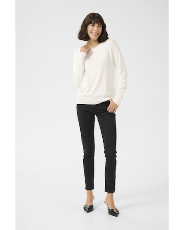 Kaffe Sweater 'KA Lizza' in White