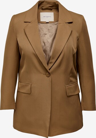 ONLY Carmakoma Blazer 'Violet' in Brown: front