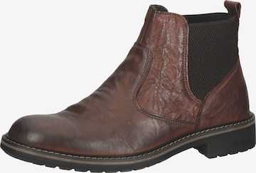 IGI&CO Chelsea Boots in Braun: front