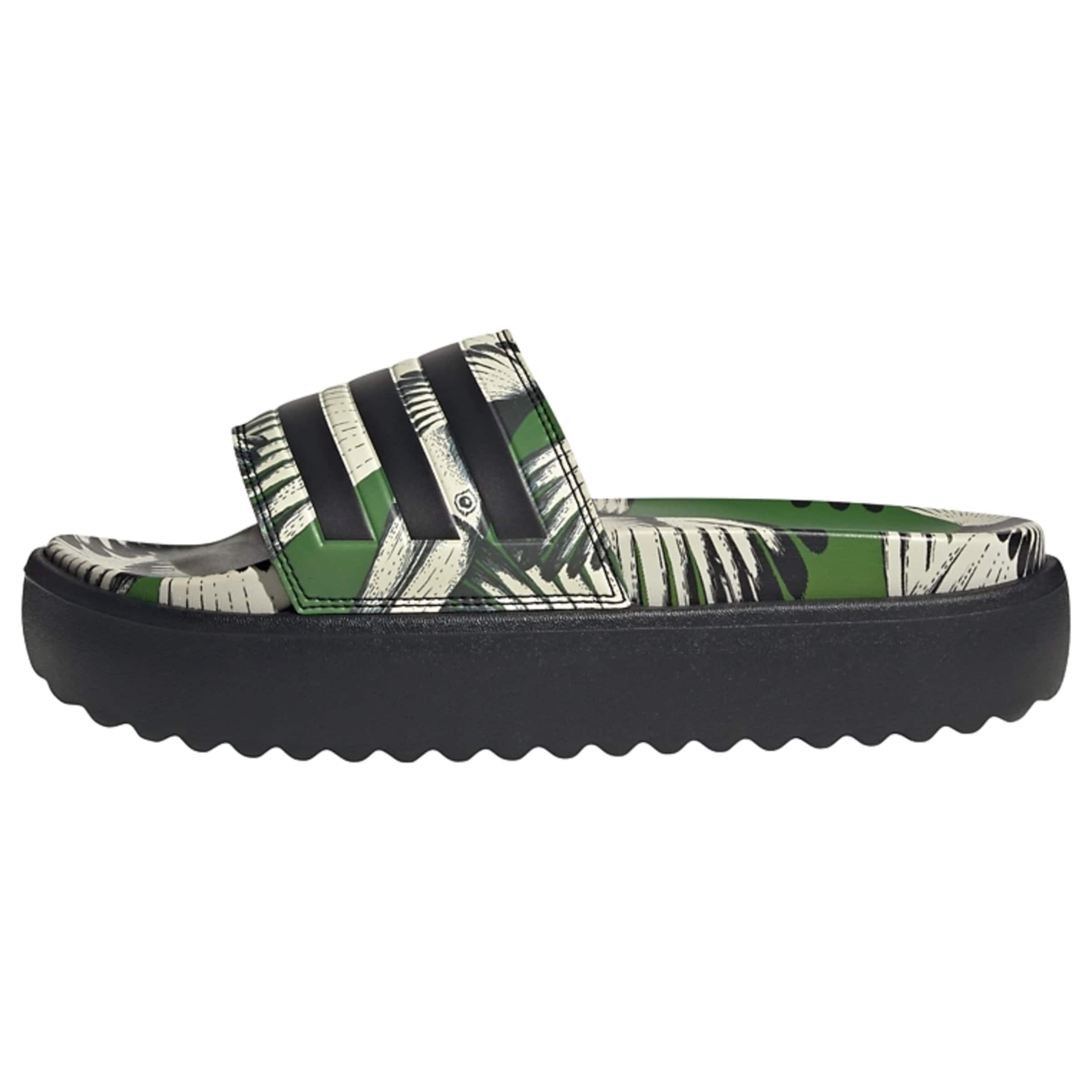 ADIDAS SPORTSWEAR Mule 'Adilette' in Green: front