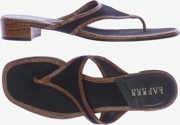 Lauren Ralph Lauren Sandalen 41,5 in Braun: predná strana