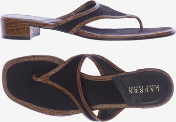 Lauren Ralph Lauren Sandals & High-Heeled Sandals in 41,5 in Brown: front