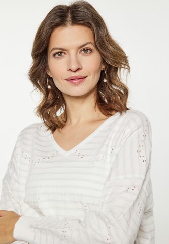 Pull-over usha BLACK LABEL en blanc